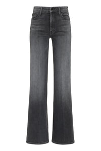 The roller heel Wide-leg jeans